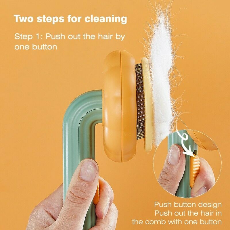 Experience the Joy of Grooming with Our Pet Grooming Self Cleaning Slicker Brush