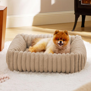 The Ultimate Comfort: Warm Plush Pet Bed for Your Furry Friends