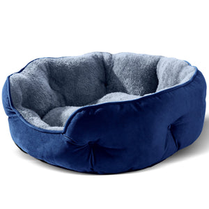 The Perfect Retreat: Cathouse Doghouse Round Pet Bed