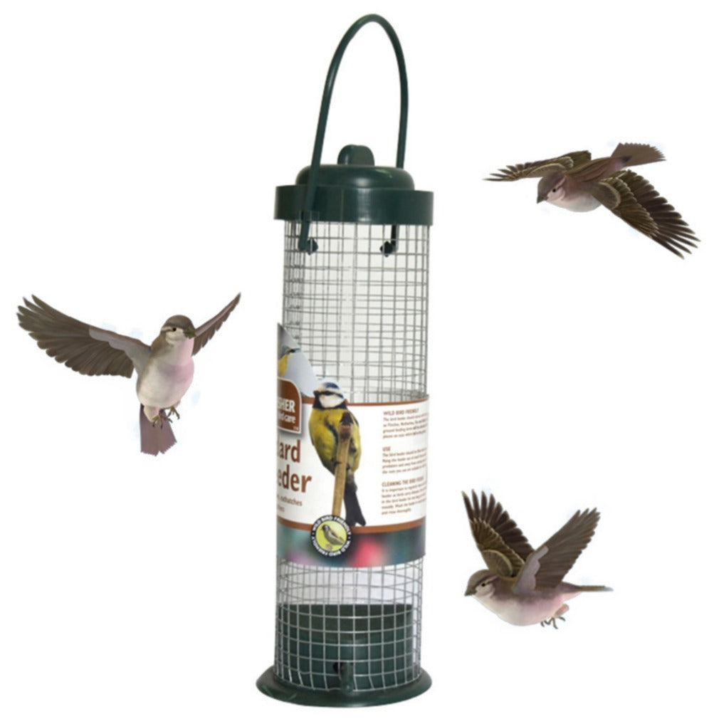 Enhance Your Garden with Our Hanging Plastic Mesh Bird Feeder