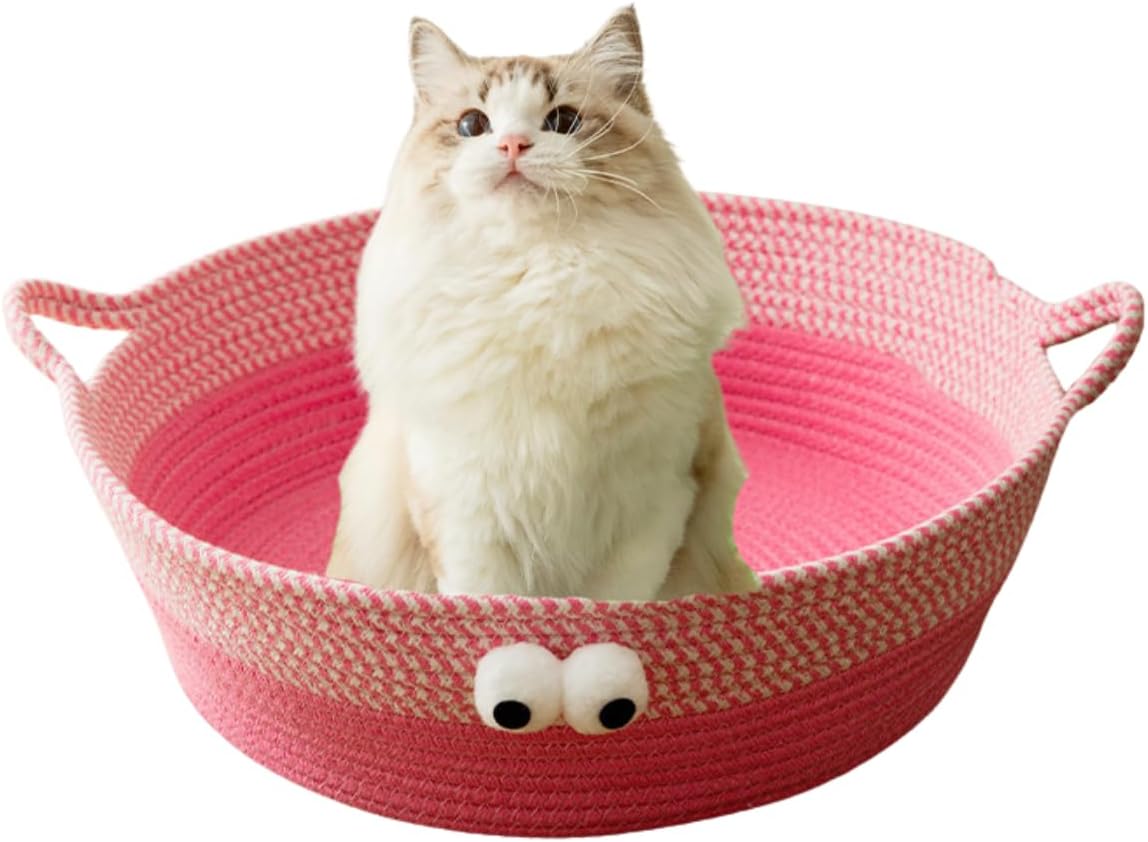 Scratch Woven Cotton Rope Pet Bed