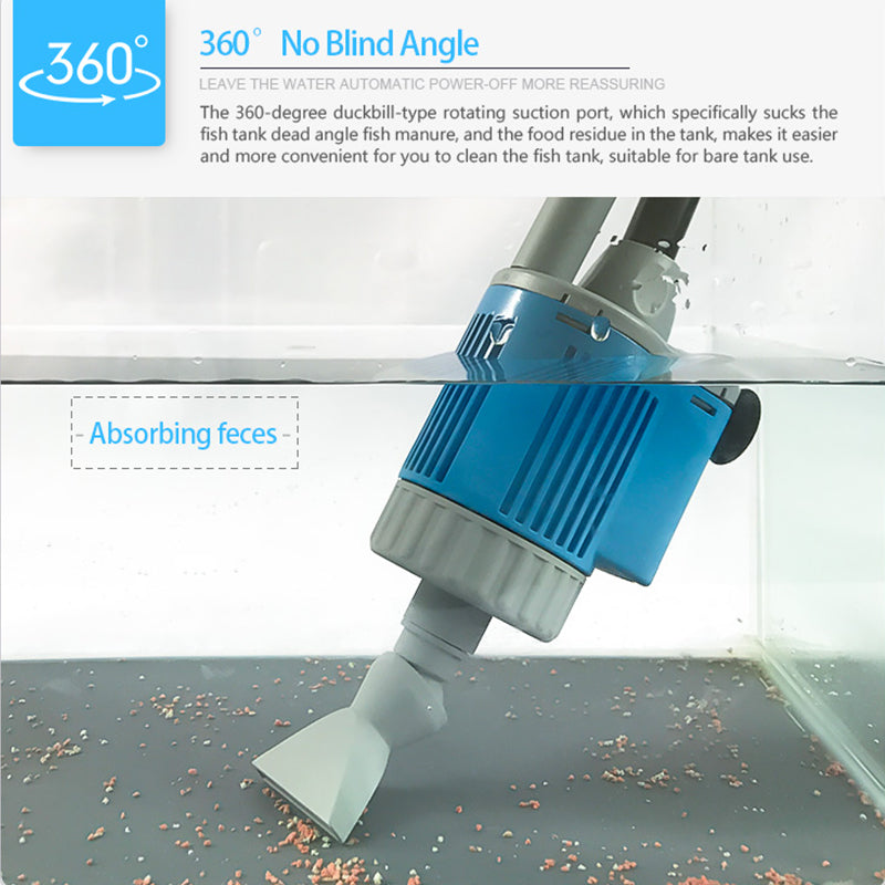 Fish Tank Gravel Cleaner Sand Electric Vacuum