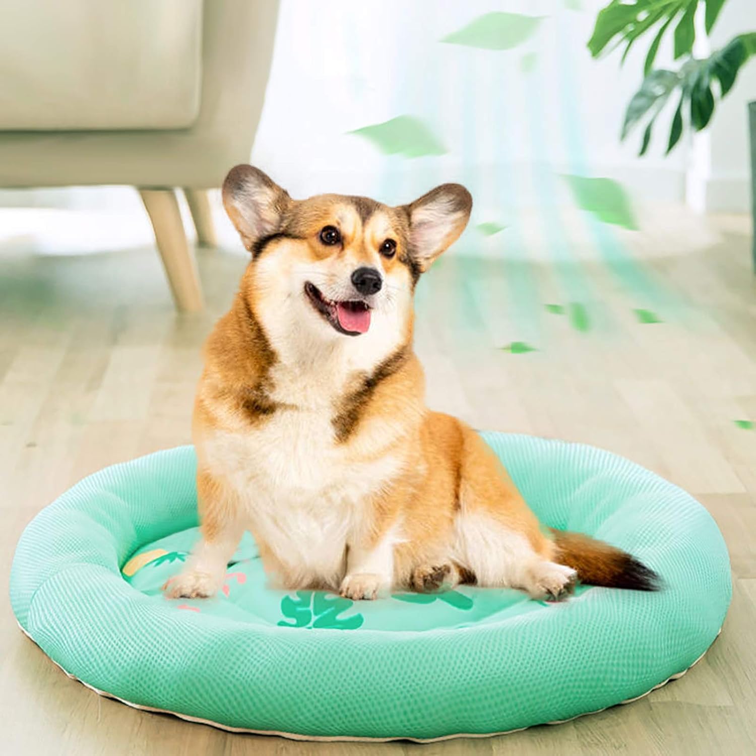 Cooling Cushion Round Breathable Pet Bed