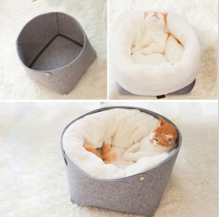 Soft Plush Pet Bed