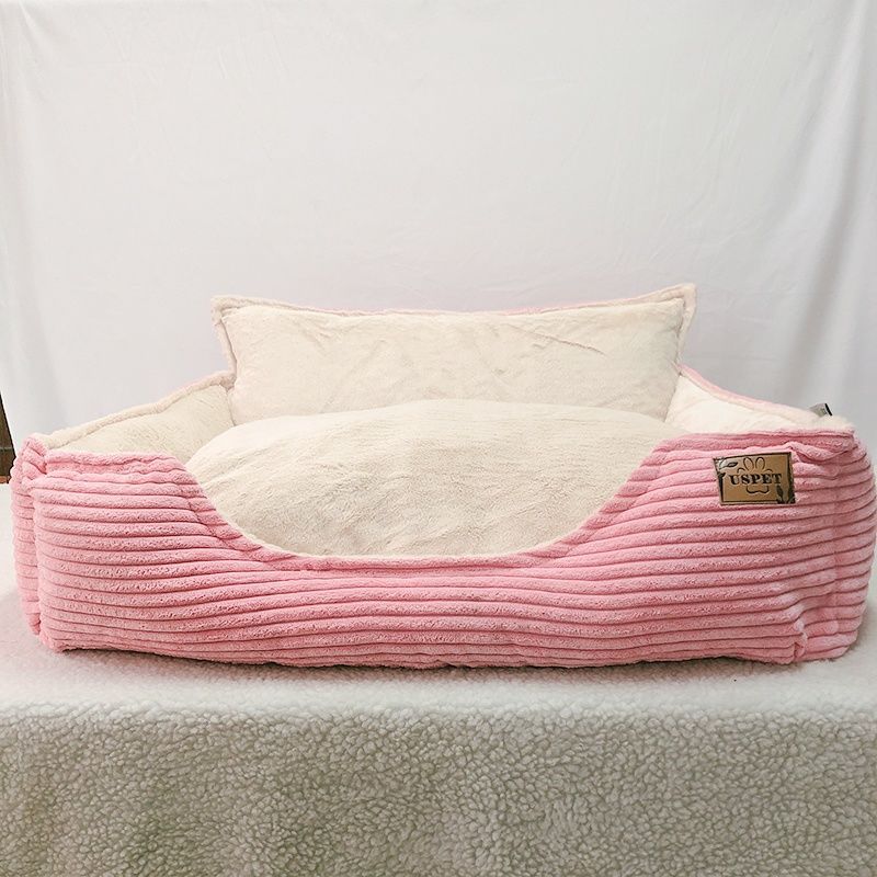 Washable Plush Warm Pet Bed