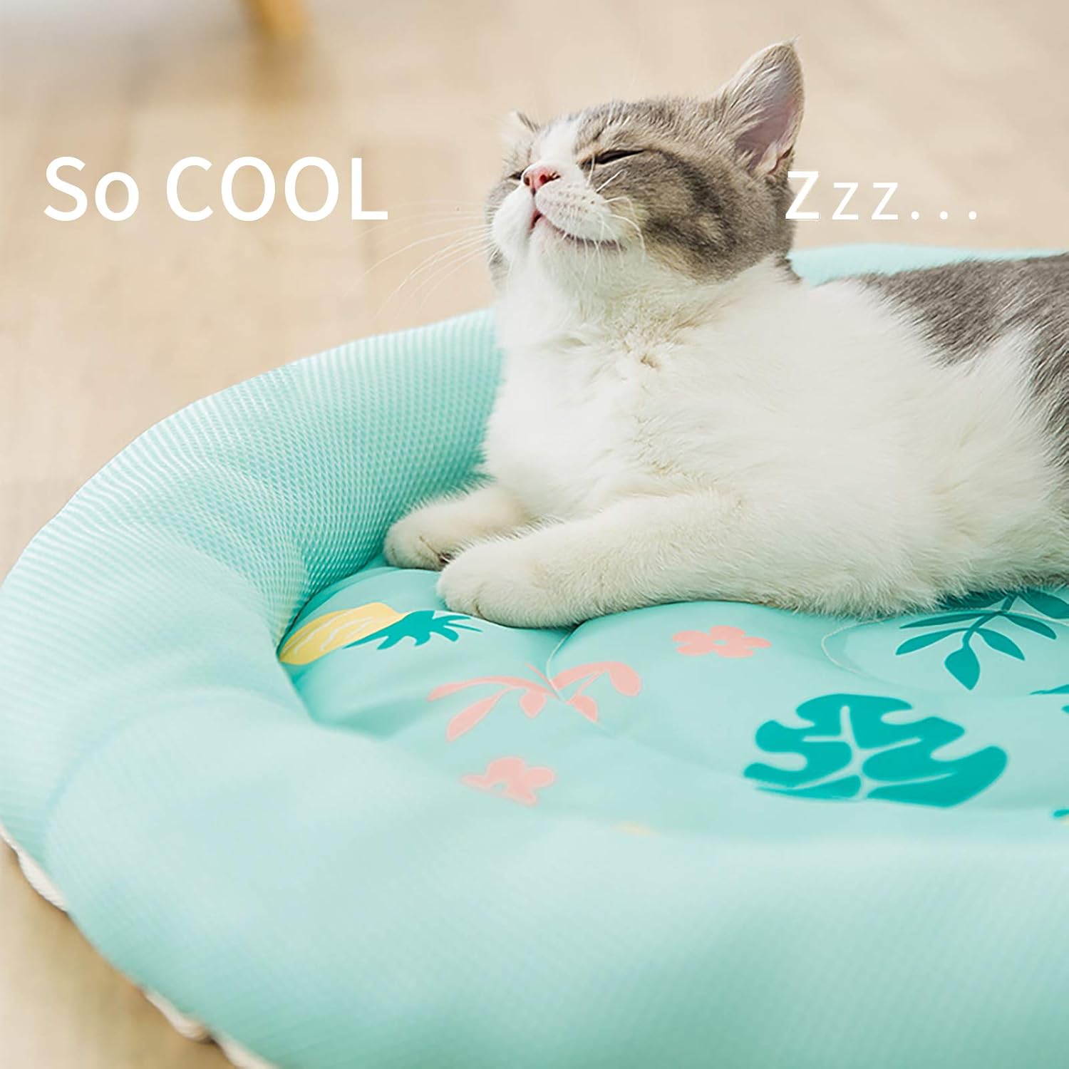Cooling Cushion Round Breathable Pet Bed