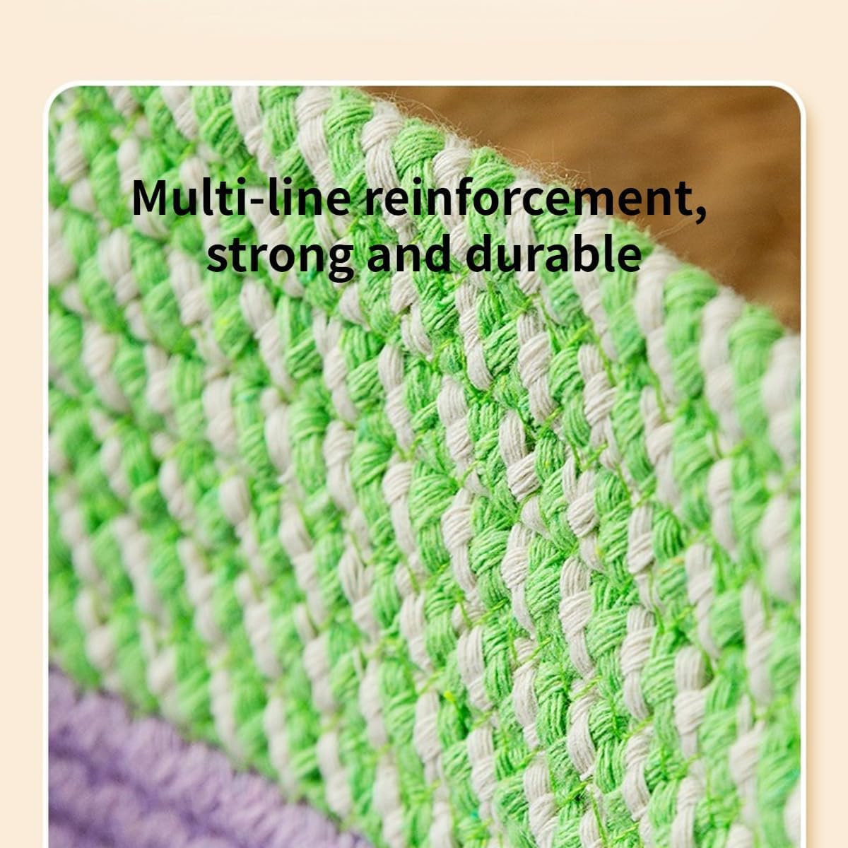 Scratch Woven Cotton Rope Pet Bed