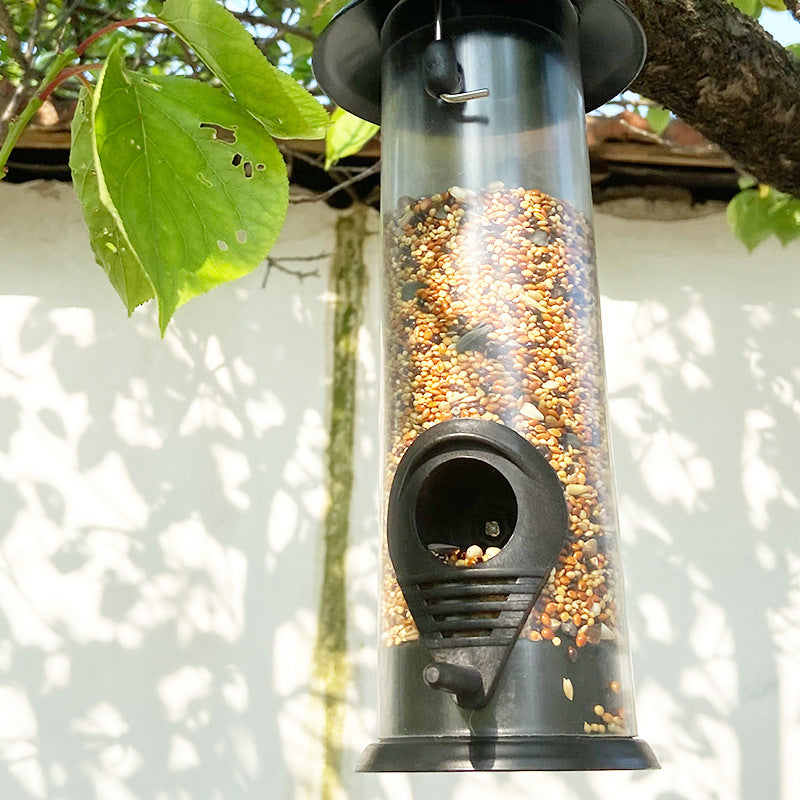 Outdoor Bird Hanging Automatic Feeder
