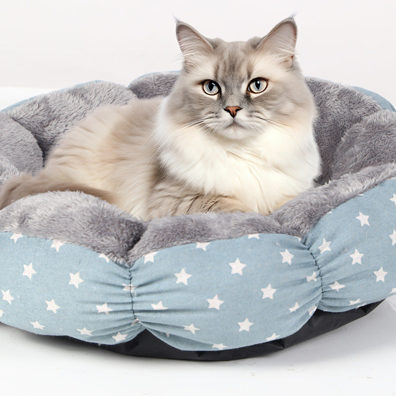 Pet Calming Donut Bed