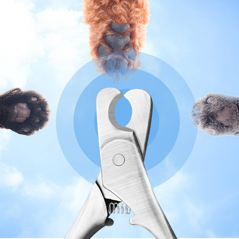 Pet High Density Fine Steel Nail Scissors