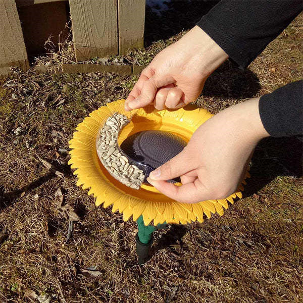 Outdoor Sunflower Bird Feeder Meguiar Garden