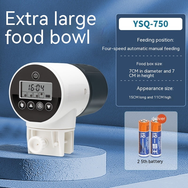 Fish Tank Intelligent Timing Feeder