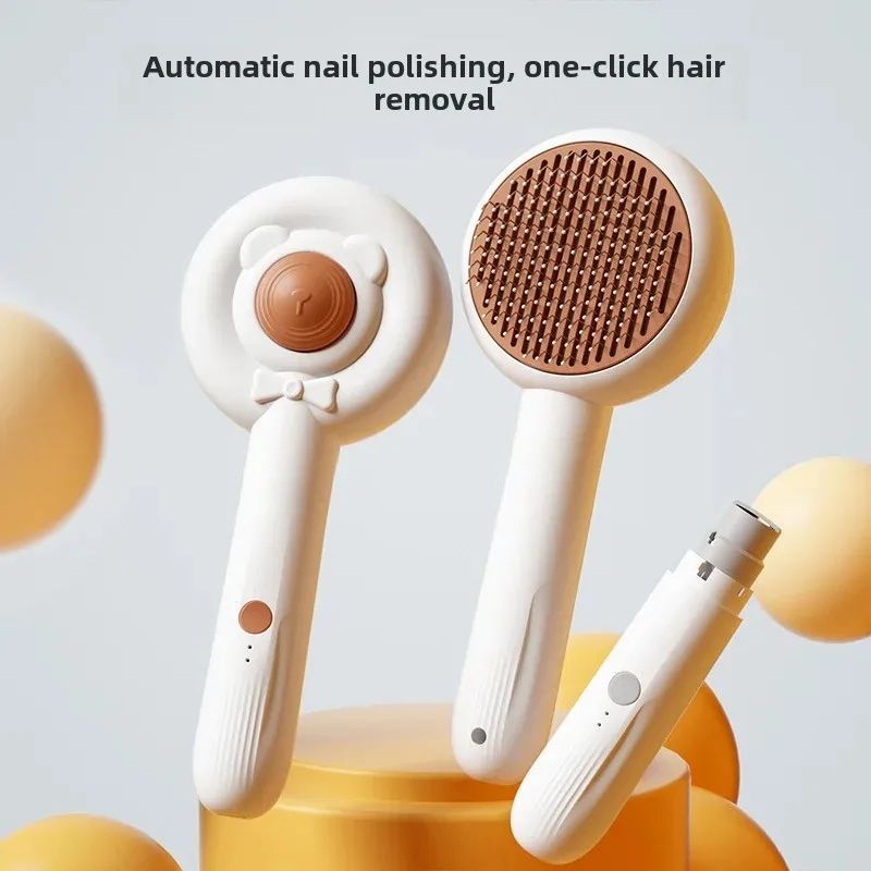 Rechargeable Two-In-One Cleaning Brush & Nail Trimmer